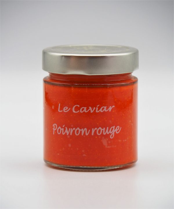 Caviar Poivron Rouge - Au fil des Saveurs Producteur à Manosque