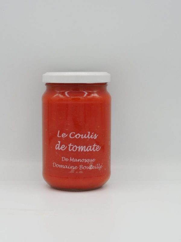 Coulis de tomate - Au fil des saveurs producteurs fruits légumes Manosque