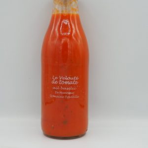 Velouté tomate ail basilic - Au fil des saveurs producteurs fruits légumes Manosque