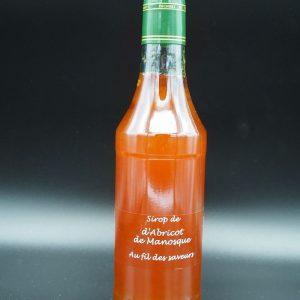 Sirop abricot- Au fil des saveurs Producteur Manosque