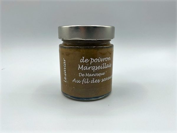 caviar poivron marseillais - Au fil des saveurs producteurs fruits légumes Manosque