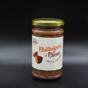 pate à tartiner chataigne cacao - Au fil des Saveurs Producteur Manosque